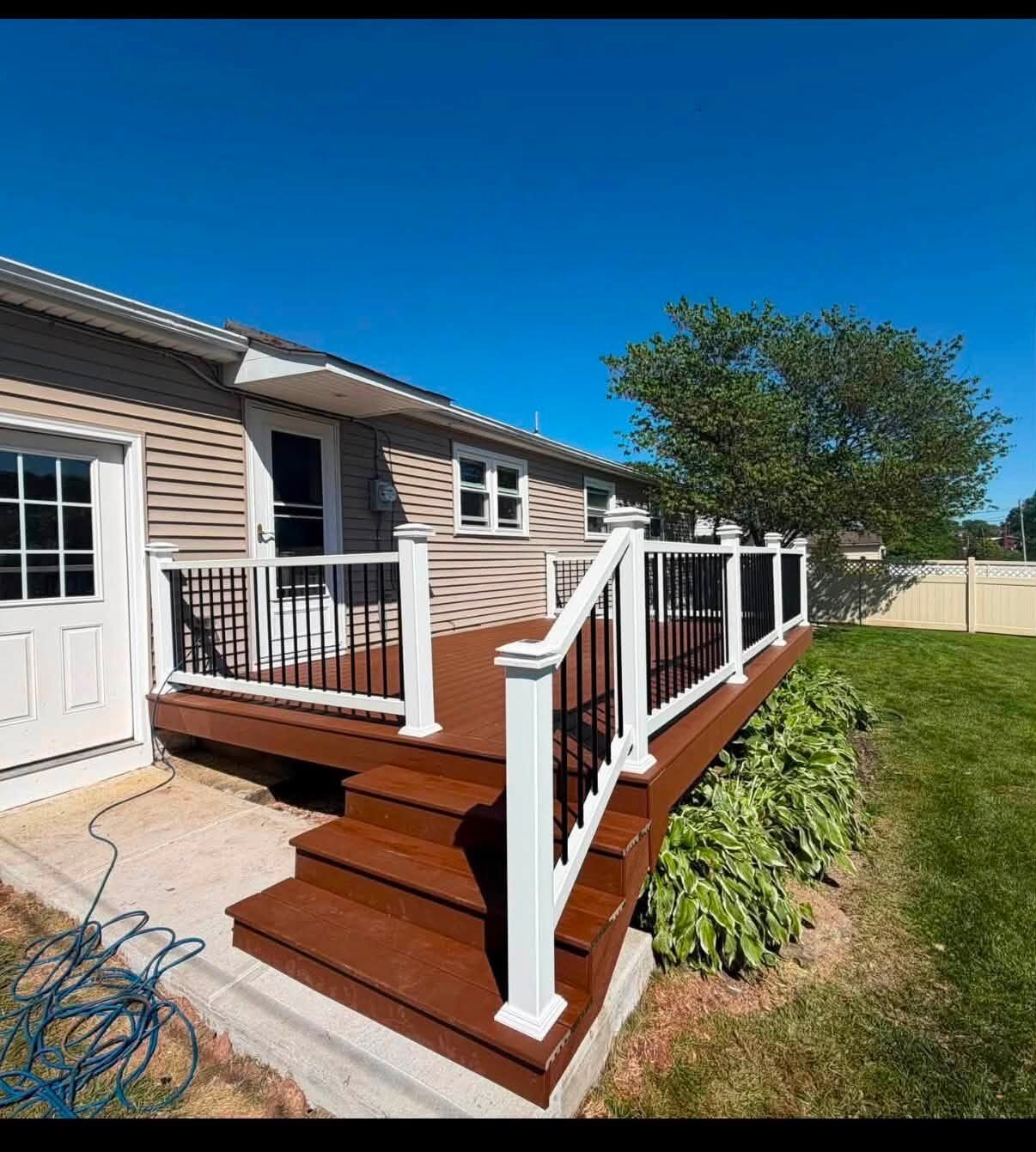 Decks project by D. Becker Contracting